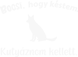 Kutyás Póló Kutyás Pulcsi - Bocsi Németjuhász