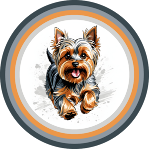 Yorkie kutyás póló Yorkshire Terrier