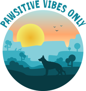 Pawsitive Vibes Only Németjuhász